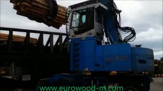 Перегрузчик для кругляка фирмы FUCHS - TEREX