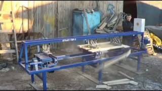 Торцовочный станок ТСП-3 проходного типа