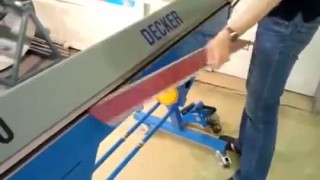 180 градусов на листогибе DECKER