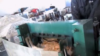 Вырубной станок для палочек для мороженого