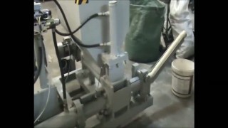 Пресс гидравлический для топливных брикетов. Hydraulic press.