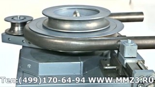 Гибка труб различного профиля на трубогибе УГС-6/1А