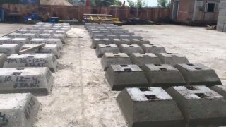 Передвижной вибропресс УПБ-ФЛ для изготовления плит ФЛ и блоков ФБС