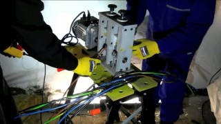 Стрипппер / станок KSM-4. Разделка кабеля. Снятие изоляции.