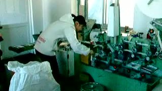 Станок для упаковки шпателя медицинского и палочек для мороженого в бумагу