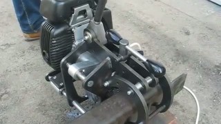 МРС-Б Рельсосверлильный станок с бензиновым двигателем.