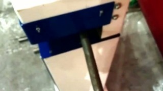 Очистка круглых труб от ржавчины на станке РП 80 от Спецмаша