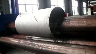 4 – х валковая листогибочная машина с ЧПУ / CNC Four Roller Plate Rolling Machine