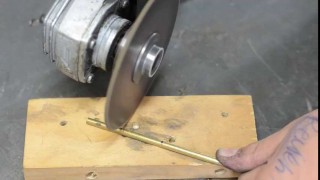 Японский нож «Киридаши» своими руками