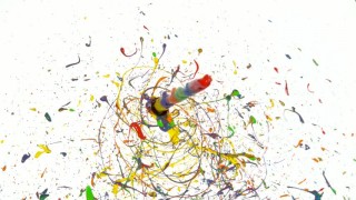 Что будет если окунуть сверло в краску и раскрутить