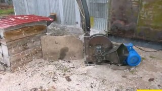 Рубительная машина РАПТОР-730 (нижний выгруз)