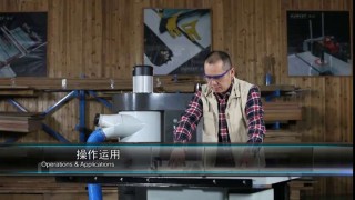 Круглопильный станок HW110LGE сборка и работа