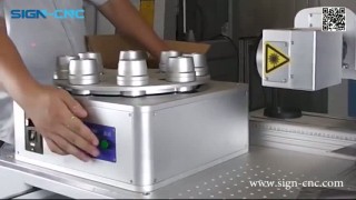 Волоконный лазер 20w маркировка электрической лампочки в круглом диске