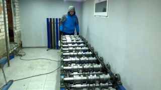 Станок для евроштакетника 3 профиля на 1 станке.