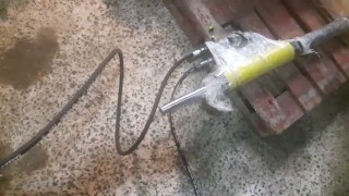 Домкрат 80кН для натяжения проволоки и канатов от 3 до 9,3мм