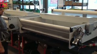 Замена фильтровальной ткани на установке фильтрации СОЖ гравитационного типа