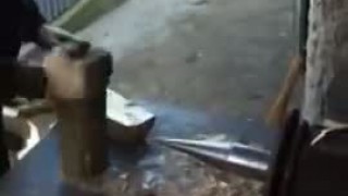 Конус колун для винтового дровокола колет Вяз