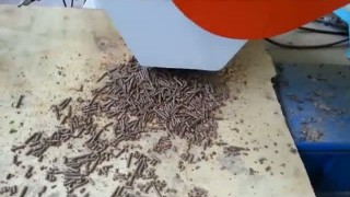 Оборудование для производства пеллет из опилок.