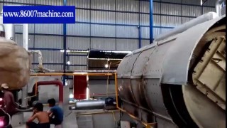 Оборудование пиролиза шин и пластмасс для получения топлива