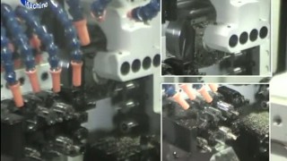 Автомат продольного точения с противошпинделем JSL-20RBY