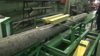 Станок брусовальный круглопильный двухвальный дисковый диаметр бревна до 370 мм лафет от80до 200 мм за 5 секунд СЛД-2П-1