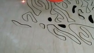 Лазерная резка фанеры на лазере Rabbit HX-1290SC