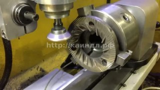 Заточка жерновов для кофемолок на универсальном заточном станке с ЧПУ