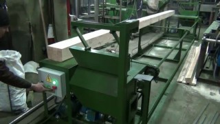 Cтанок торцовочный проходного типа полуавтомат СТП-2П-500 двухпильный дисковый