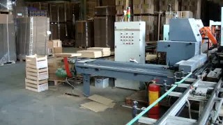 Линия производства деревянных ящиков