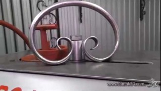 ПРОФИ-2Р Ручной станок для холодной художественной ковки профилегиб профильной трубы