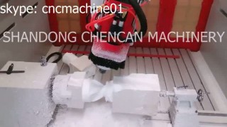 5-оси фрезерные станки с чпу и поворотной оси по обработки пенопласте 1530