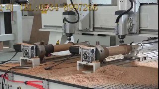 фрезер гравировальные станки с чпу с двумя шпиндель для обработки по мдф и болясины