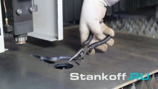 Лазерная резка углеродистой стали 6 мм