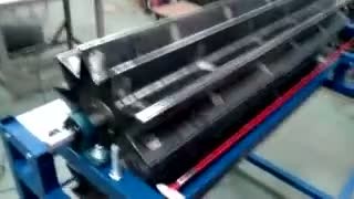 Станок для гофрирования металлической сетки