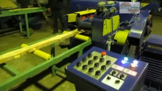 Презентация функциональности фрезерно-пильного станка Kockums