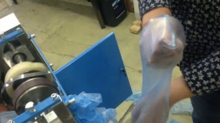 станок производство бахил