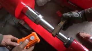 Станок для клепания рам грузовых автомобилей СКР-45