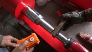 Станок для клепания рам грузовых автомобилей СКР-45