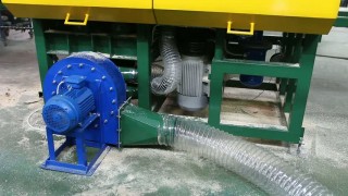 Многопильный станок УПТ250. Фрезероно брусующий двухвальный многопильный станок для пиления бревен за один проход!