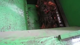 Одновальный шредер PMG 900H для измельчения отходов меди