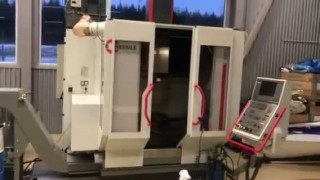 3757 = HERMLE C800U 5 Axis maching Bearbeitung MACH4METAL