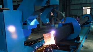 Универсальный станок для резки круглой, профильной трубы, углового проката и швеллера