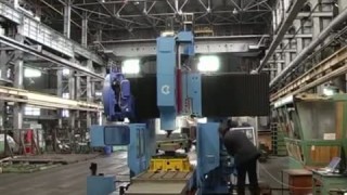 65В1000МФ4 вертикальный фрезерно-расточной станок портального типа с ЧПУ