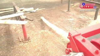 Высокопроизводительный станок для окорки горбыля ОСГ-500 "СИТЕК"