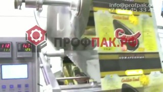 Упаковка семечек на фасовочно упаковочном автомате DXDGK 150