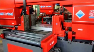 Полуавтоматический двухколонный ленточнопильный станок KMT 800 KSA