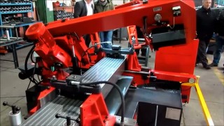 Автоматический ленточнопильный станок KMT 300 WOS - PLC