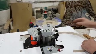 Ручной кромочный станок JBT 102B (с двумя клеенаносящими валами) СтанкоChel