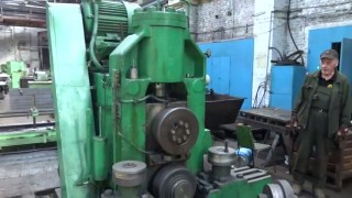 Пресс гидравлический для обжима буртов бандажей П7729