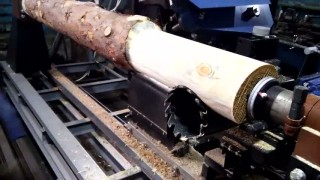 Оцилиндровочный станок с чашкорезом на коронках Медведь Ц-350К